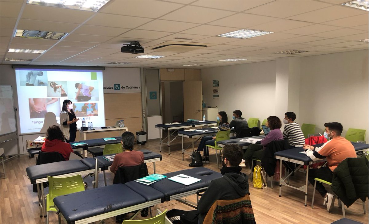 📋Aquest cap de setmana, la seu de <a href="/CFCGirona/">Secció fisios Girona CFC</a> ha acollit el Curs d’Actualització sobre el maneig del dolor lumbar, diagnòstic diferencial i tractament amb Cristina Arjonilla <a href="/cristinaarjo/">cristina arjonilla</a> com a docent. 

✅Gràcies per la bona acollida de la formació!