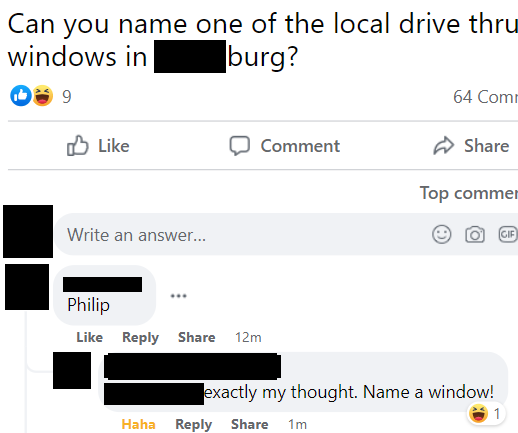Travernus's tweet photo. #dadjokes #yougetwhatyouaskfor #Facebook https://t.co/5ISVNhE0bL