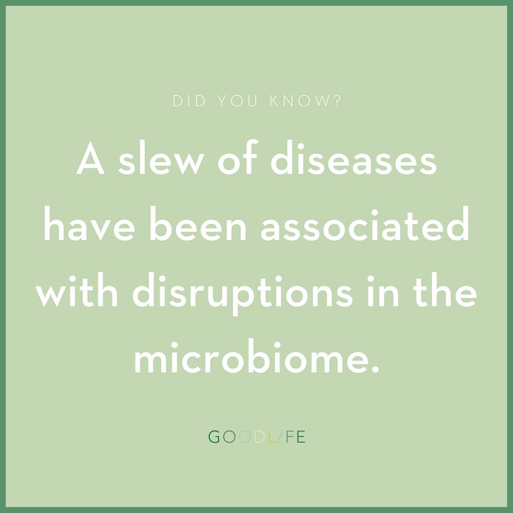 goodlfehealth's tweet photo. Some studies have shown that common illnesses might actually be linked to microbiome diseases.
Read more about microbiome diseases at GoodLFE 💚 https://t.co/gasFtDsME6
#MicrobiomeScience
#AskADoctor
#GoodLFE https://t.co/9N71UdShxX