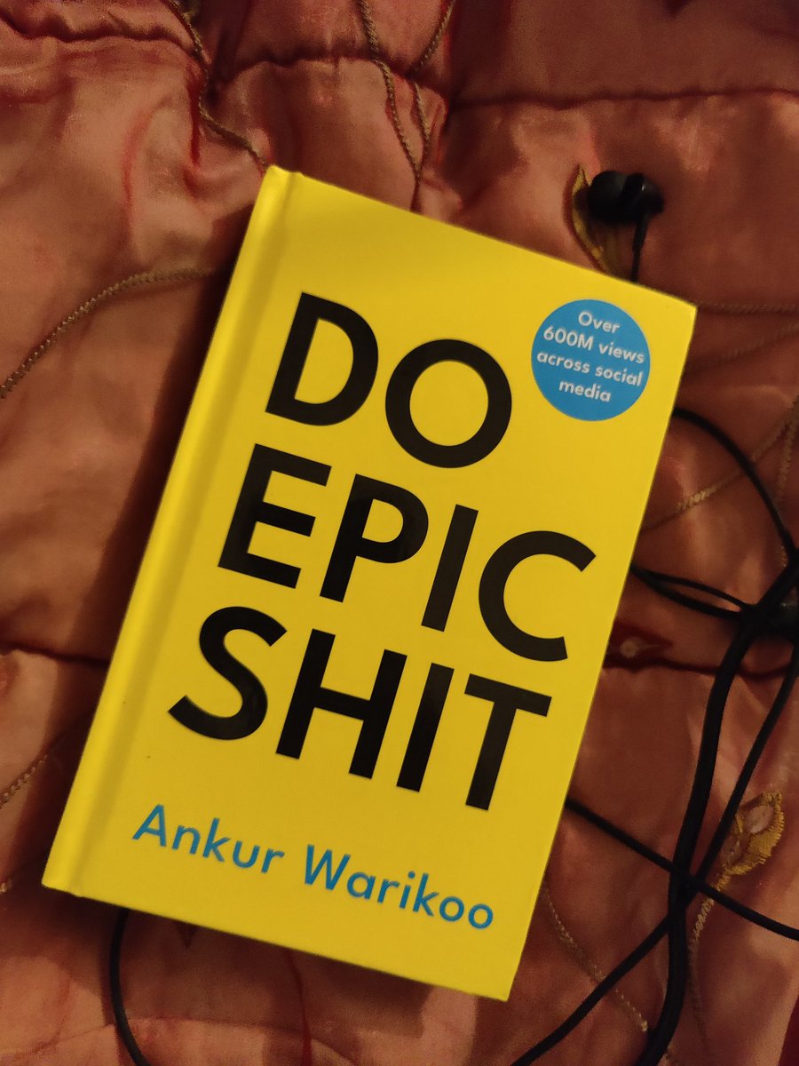 reflejar's tweet photo. Soft paper ke zamane main hard cover bhi #epicshit hai - let's get started https://t.co/yaTcvLMTD3
