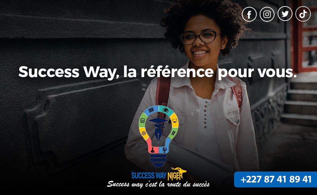 Succeswayne's tweet photo. Nous sommes la solution à vos besoins universitaires.

#University #Niger #successway #solution #2022NewYear #January31 #Africa https://t.co/s0WvlwfPWQ