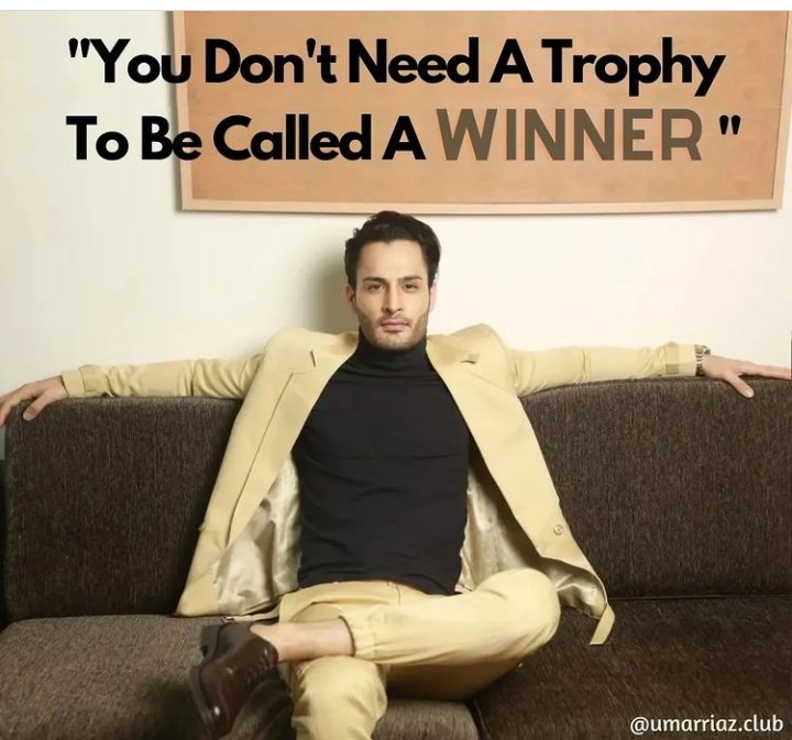 MuaviyaHasan's tweet photo. "You Don't Need A Trophy,
To Be Called A Winner", .!! 

You are a true champion in every scene, Success gives you wings whereas failure gives you the strength to fly higher 💫, @realumarriaz ...! 

»» UMAR RIAZ ERA BEGINS ««

" ASLI WINNER UMAR RIAZ "

https://t.co/GoSETV827y https://t.co/mxORg8QP7w