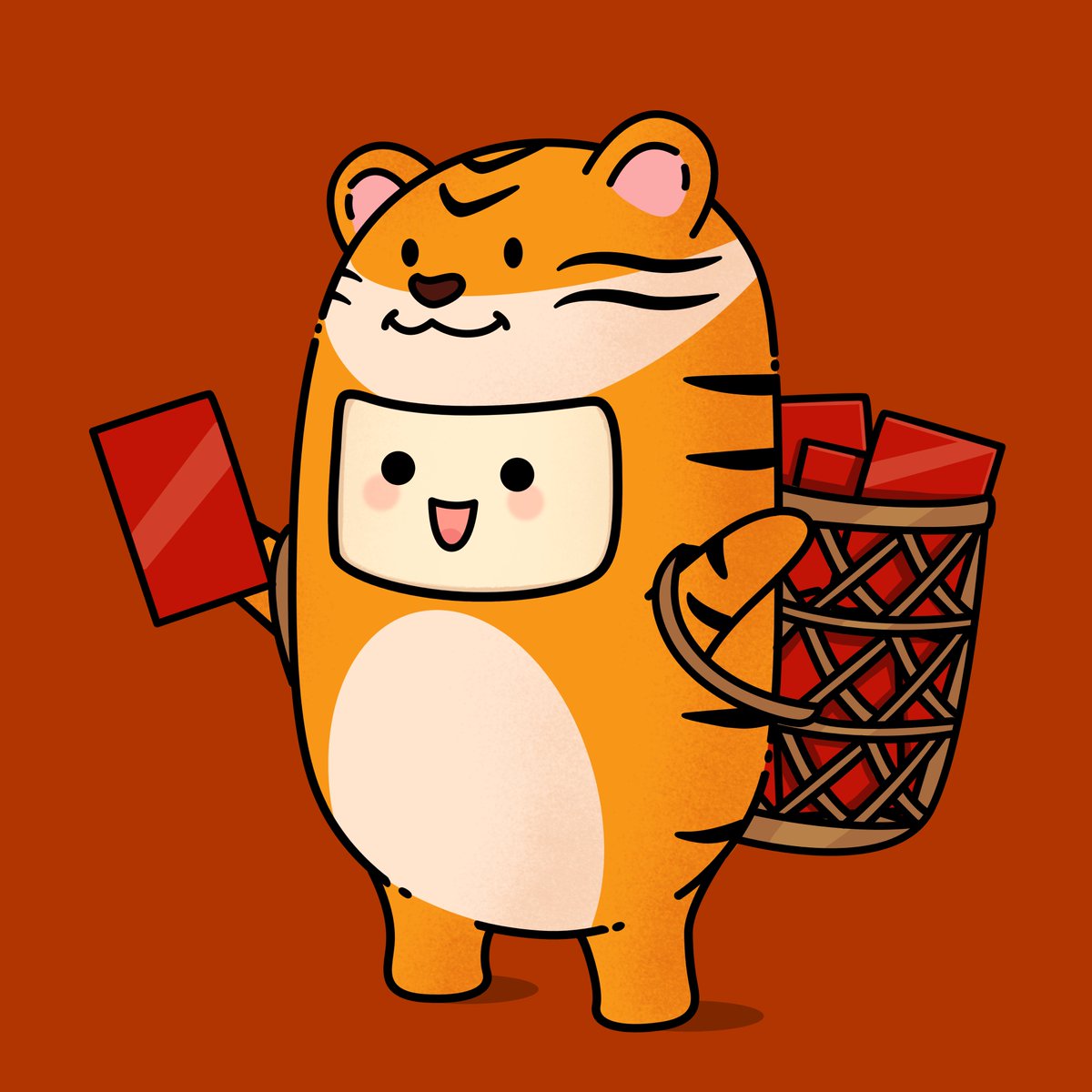 Happy Lunar New Year!
恭喜發財!! 紅包拿來!! 🧧

Follow, like, re-tweet, and tag 3 friends! I'll be giving out whitelists for the lucky tigers 🐯