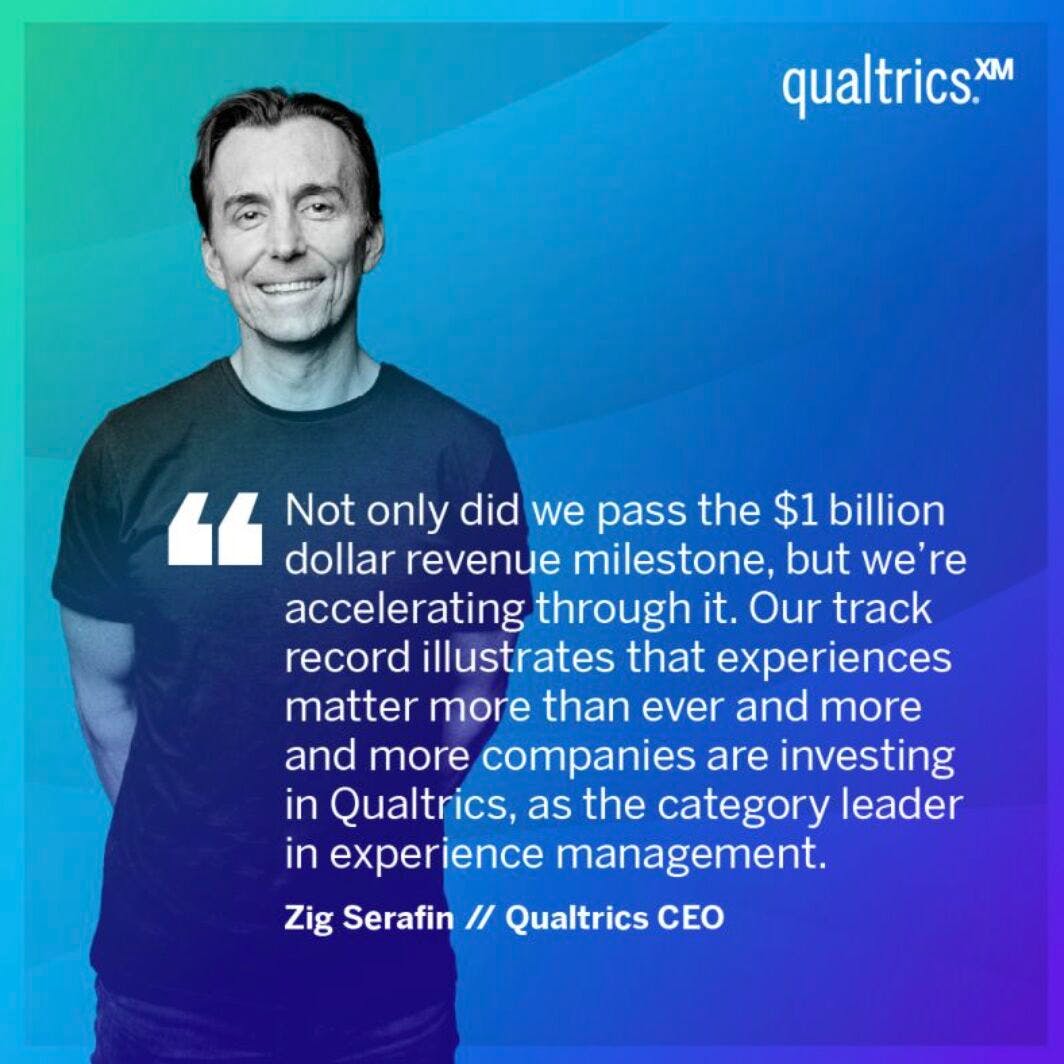 mburgon01's tweet photo. 2021 was a record year for Qualtrics. Here's a snapshot into how a handful of our 16,750 inspiring customers are helping improve the ways people experience the world - including NSW Department of Customer Service, OCBC, Mitsubishi Motors, Central Group. https://t.co/MldoixTP6Q https://t.co/MK1pmQ75d0