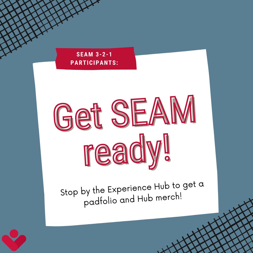 csbsjuXPD's tweet image. SEAM participants! Come pick up a padfolio at the Experience Hub to help aid your discussions with your mentor. 

#CSBSJU #ExperienceHub #SEAM