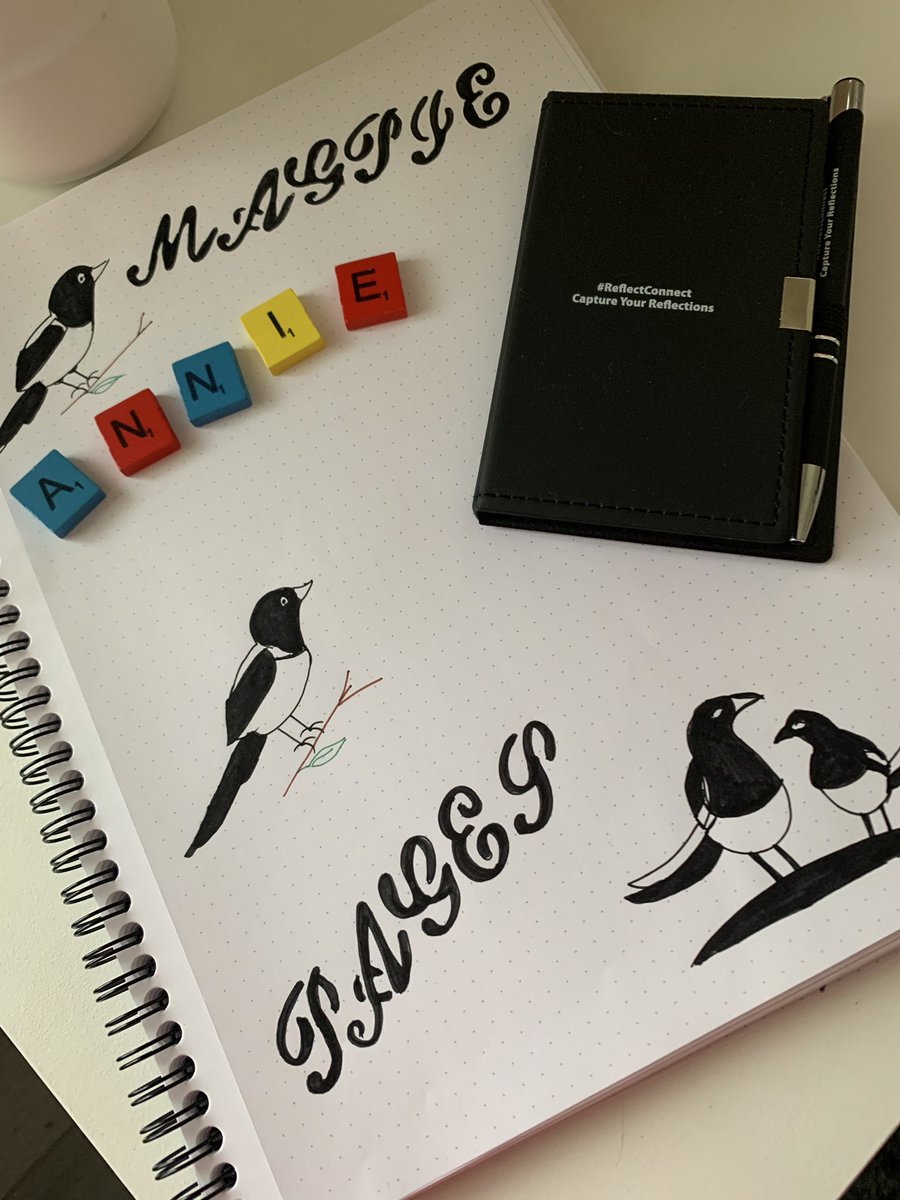 AnniePendrey's tweet photo. Here we go! As promised..Ready for February …. my reflective journal pages.
This is my perfectly imperfect journal 📕😊 #ReflectConnect #bulletjournal #reflectivejournal @edutwitter https://t.co/0ZLsVEUI3j