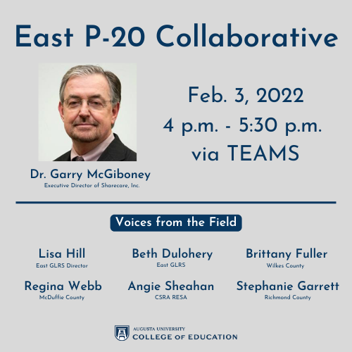 Join us for a Professional Learning Series built to support induction phase teachers and their mentors! The focus is Educator Wellness!

It all kicks off Wednesday at 4 p.m. via TEAMS. Click the link to register now!

bit.ly/2022EASTP20

We hope to see you there!