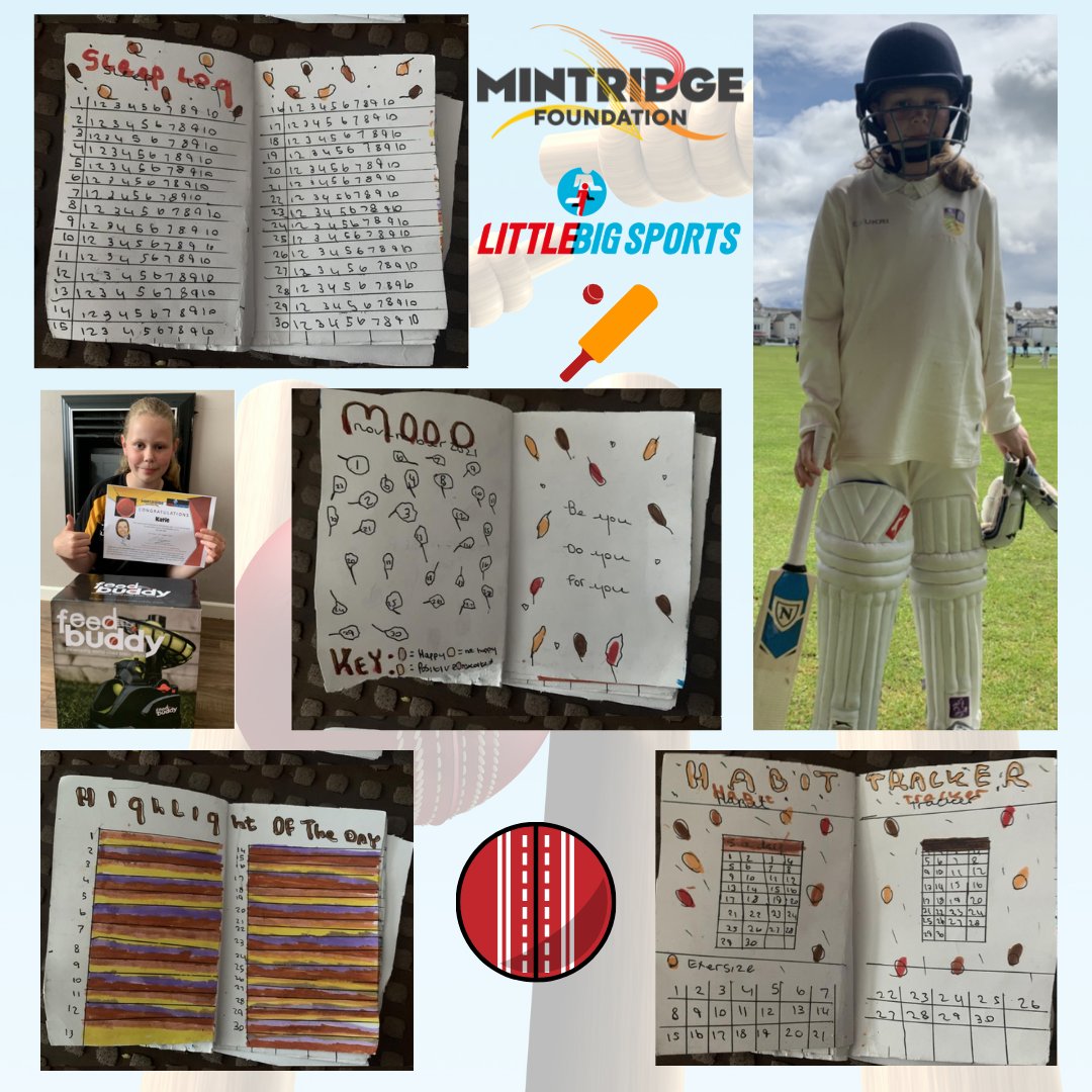 “The book my mentee has made to track her days is really amazing...she is so much more confident since the first session!”

What a brilliant way to end this <a href="/littlebigsports/">Little Big Sports</a> supported mentoring programme for @ollierae14 and her Minty's Little Big Hero mentee. 

#RoleModel #Mentor
