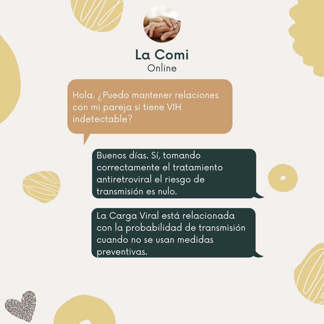 comiantisida's tweet image. La cantidad de carga viral del VIH está relacionada con
la probabilidad de transmisión cuando no se utilizan 
medidas preventivas.

GIBaren karga biralaren kantitatea kutsatzeko 
probabilitatearekin lotuta dago prebentzio-neurriak 
erabiltzen ez direnean.