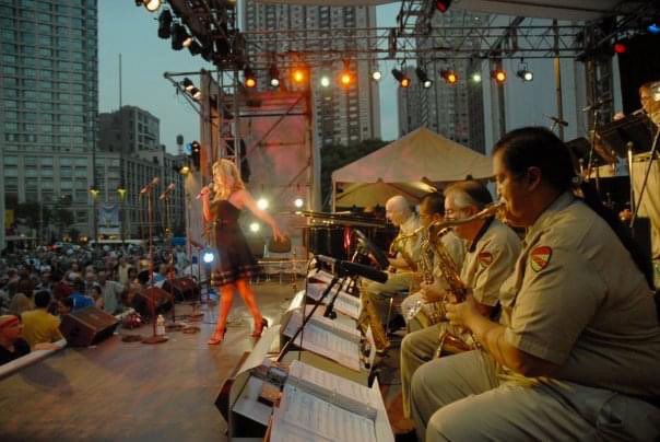 Wartime Radio Revue (@wrrbigband) on Twitter photo <a href="/WRRBigBand/">Wartime Radio Revue</a> for the summer series in New York <a href="/jazzdotorg/">Jazz at Lincoln Center</a> <a href="/LincolnCenter/">Lincoln Center 🪩</a>! Let’s do this again! #bigband #Andrewsisters <a href="/WRRBigBand/">Wartime Radio Revue</a> for the summer series in New York <a href="/jazzdotorg/">Jazz at Lincoln Center</a> <a href="/LincolnCenter/">Lincoln Center 🪩</a>! Let’s do this again! #bigband #Andrewsisters