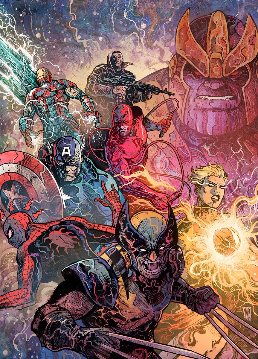 vinartwork's tweet photo. This is an old one i did for fun.
Marvel Heroes.
#marvel #avengers #heroes #wolverine #spiderman https://t.co/buFlYIVvuU