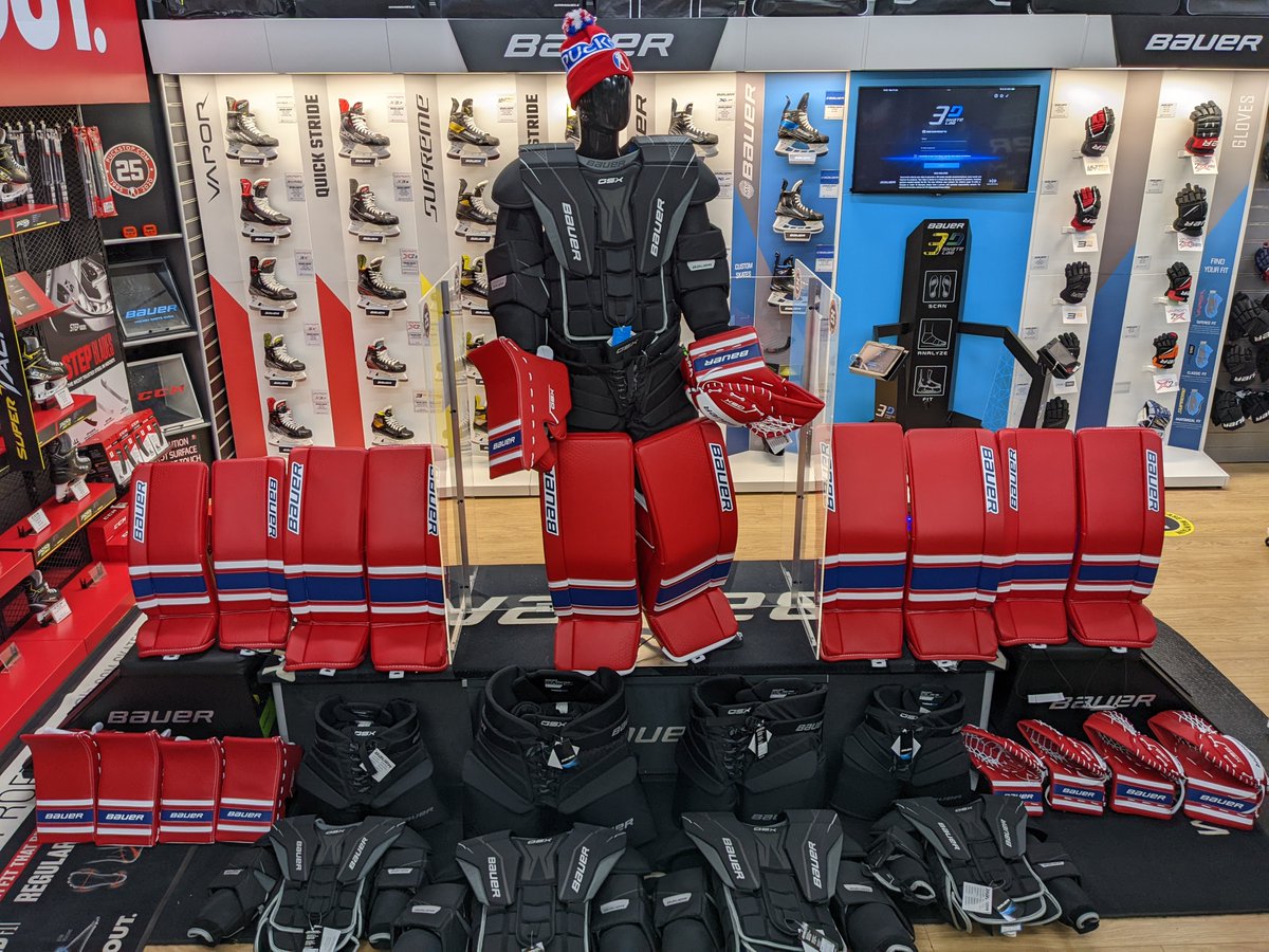 As part of the Puck Stop Netminder Development Programme partnership with the <a href="/EIHA_Official/">England Ice Hockey</a>, we have worked with Bauer to provide Goalie equipment which can be loaned out to Junior clubs to help reduce the barriers which prevent young people trying the position.