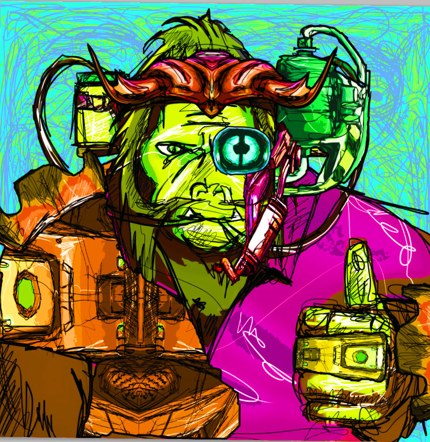 MrContidood's tweet photo. DOODLE-YETI-BOT ONE FOR YOU @SYLCNFT 
Did a quick frankenstein hybrid 
#NFTCommunity #nfts #nftart https://t.co/O5s2dSNATl