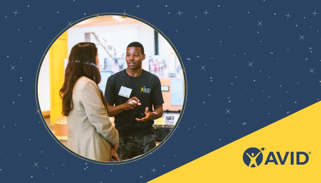 #StudentSuccess requires strong communication between schools and families. AVID's Family Information Night answers questions and connects students and parents to AVID. Start planning yours! bit.ly/3quJXOa #SchoolPrincipals #EdLeaders