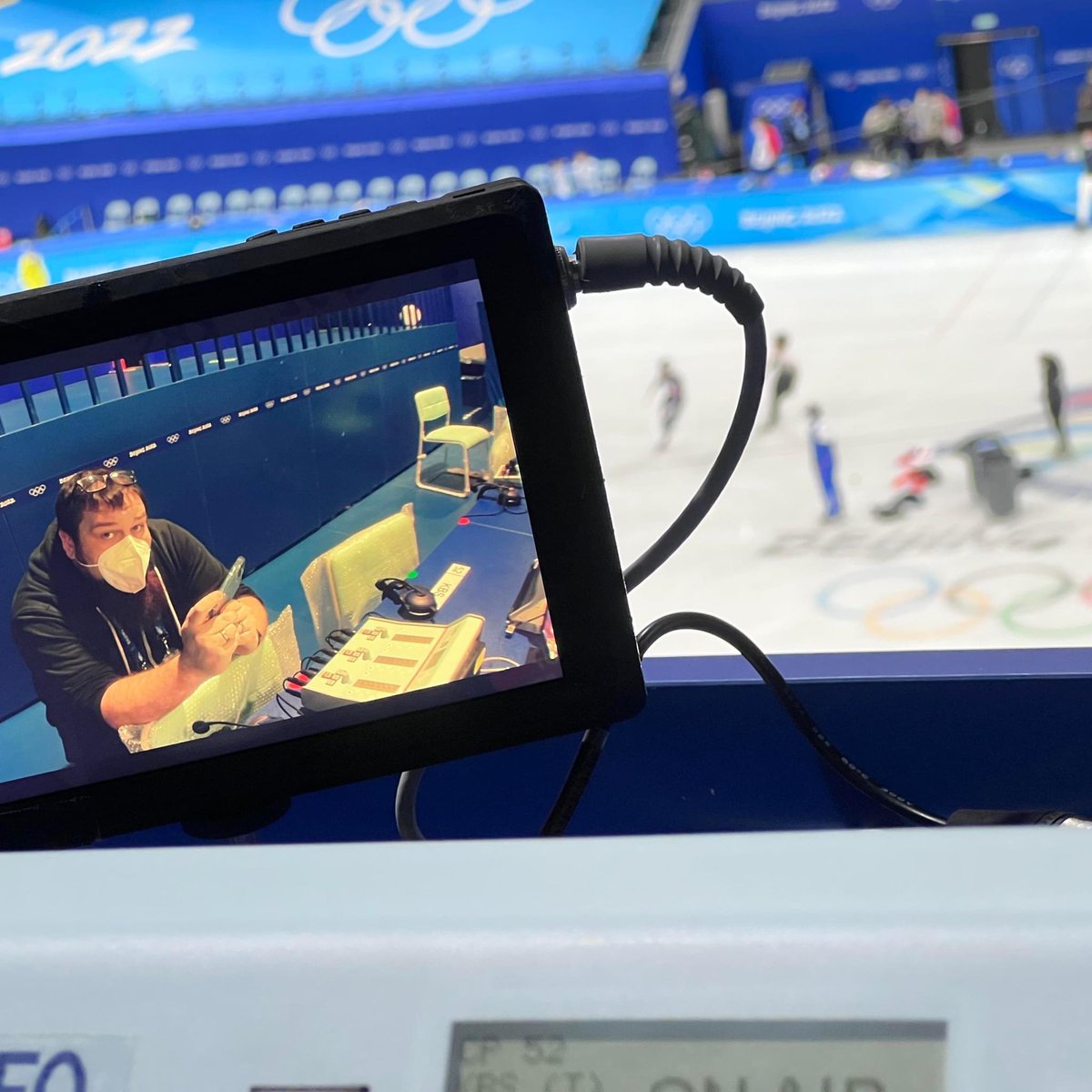 Blustream_HDBT's tweet photo. Pleased to have our support manager Chris Tolton in Beijing commissioning the Blustream installation for the winter games. Looks cold out there! #wintergames #china #WinterOlympics #installation @Install_Mag @EILiveShow https://t.co/RUzDophyyJ