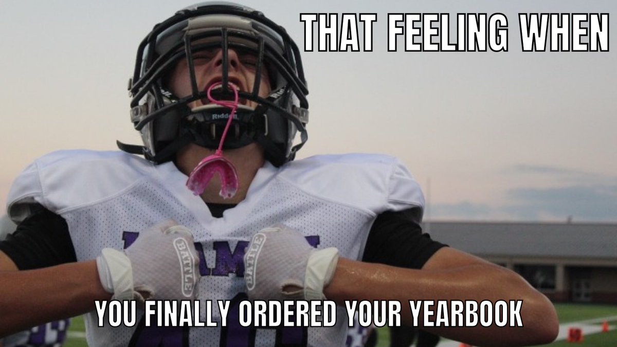 MelOberholtzer's tweet photo. Be like this guy! Last day to be guaranteed a 2022 Klein High yearbook! Go to https://t.co/bZIIlZ35IG and do it now! 😀 #yearbooksmatter https://t.co/I8z52IRK8x