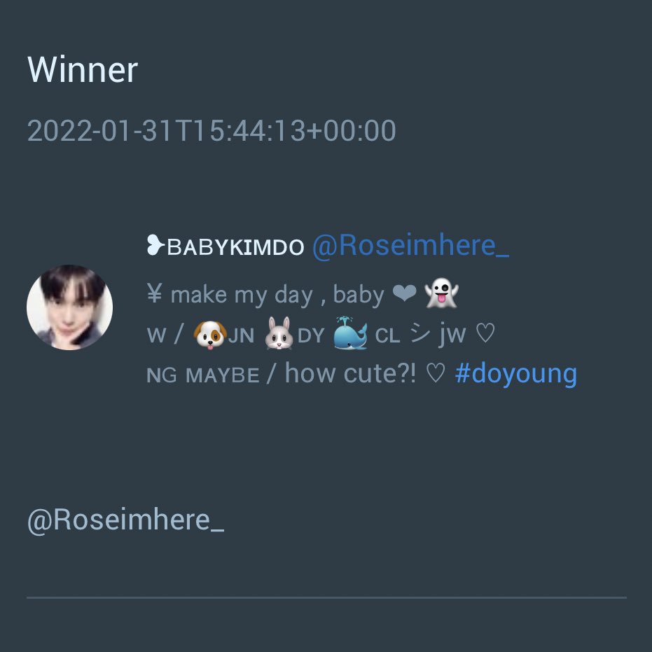 beligrance's tweet photo. สำหรับผู้โชคดีของเราในวันนี้คือคุณ @Roseimhere_ ยินดีด้วยค่าาา 
รายงานตัวได้ถึงพรุ่งนี้เที่ยงนะคะ💕💕 https://t.co/KCmUbiqgOh