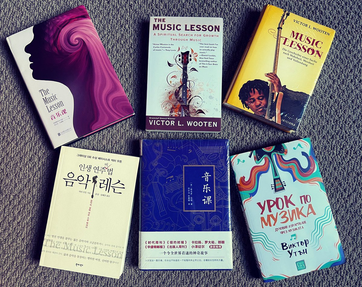 Have You Read It? Pick Your Language! #themusiclesson #victorwooten