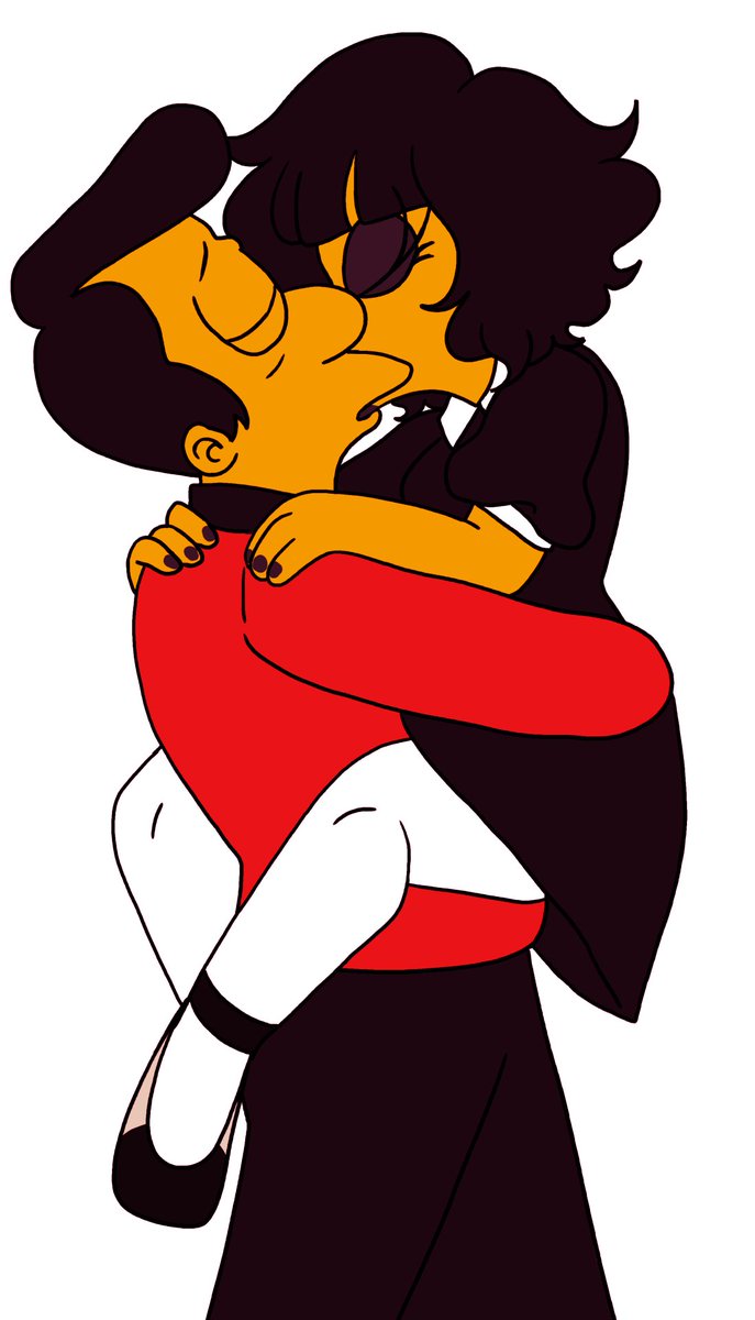 Prizillax's tweet photo. Soft content #simpsons #simpsona #ocxcanon #oc #maraparrish #reverendlovejoy #timothylovejoy https://t.co/vOE8EAxkv4