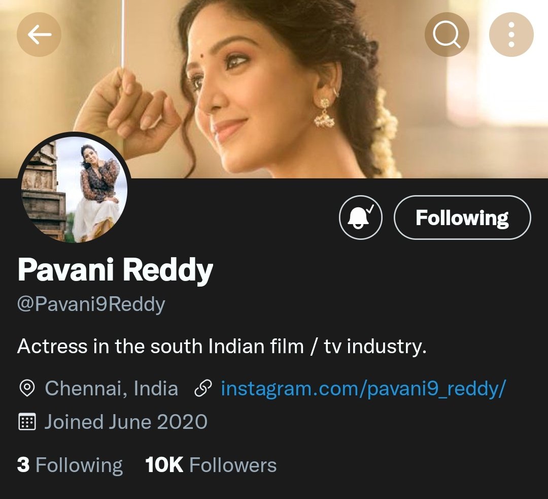 shows_freak_'s tweet photo. Congratulations fav @Pavani9Reddy on  10K+ Twitter followers, You deserve loads more:) Get Verified Soon🥰

Love you so much #Pavni ❤️ https://t.co/ONd854cBjR