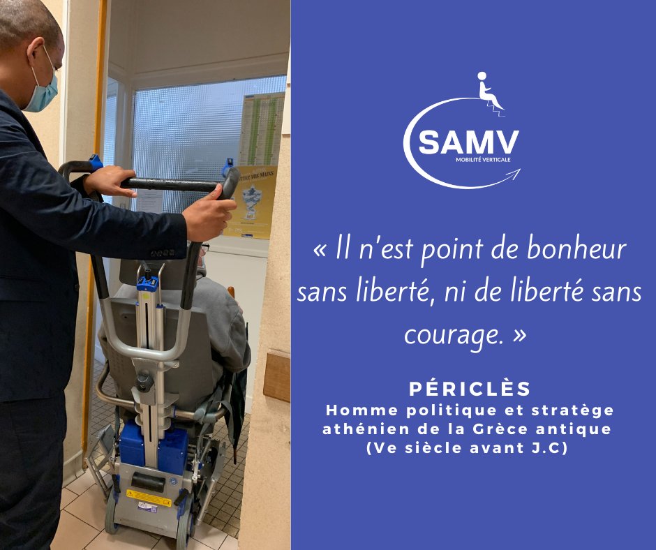 solutionamv's tweet photo. Petite citation du jour pour bien débuter cette nouvelle semaine...
#mobilitéverticale #SAMV #libertédedéplacement #bailleur #ascensoriste #collectivité https://t.co/PzhsbVp66W