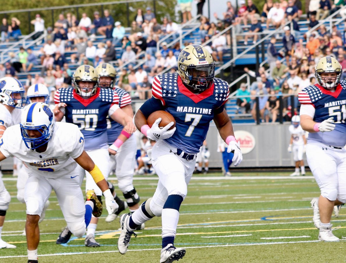 JhimsK's tweet photo. Blessed to Receive an Offer from Massachusetts Maritime Academy !!@CoachCameronMMA @Big56Ant https://t.co/cRIJQWlVZk
