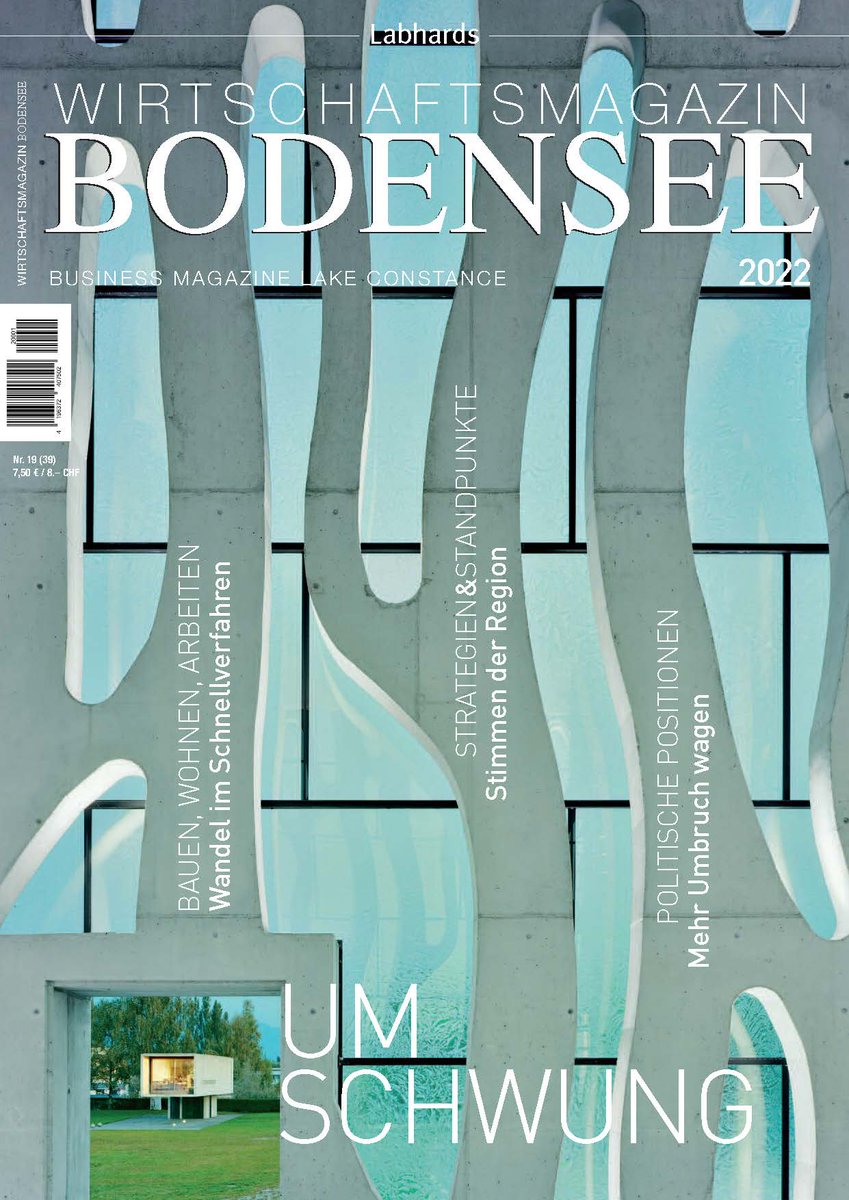 Das BZI 4.0 ist im Wirtschaftsmagazin Bodensee 2022!🗞️
Frisch erschienen umfasst die 39. Ausgabe 148 Seiten prall gefüllt mit Business- und Wirtschaftsnews aus der #Vierländerregion.🛶
Hier geht's zum Auszug: bit.ly/3B00H3H