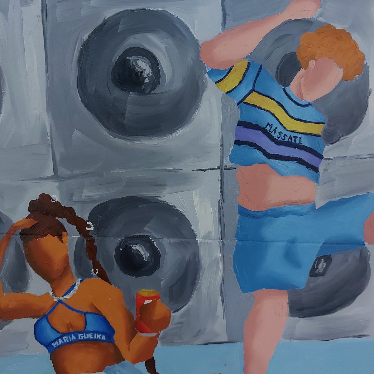 ALBVRTE's tweet image. MGH ZN RJ é um movimento político, artístico, cultural, preto e favelado. Essa pintura foi feita pra capa da música Revoada do meu mano @vitinfxgz, com produção do @chrisbeatszn e participação da @ninadoporte e @xandymc
Agradeço ao @vini_thecreator e @MarcusEdilson pelo convite