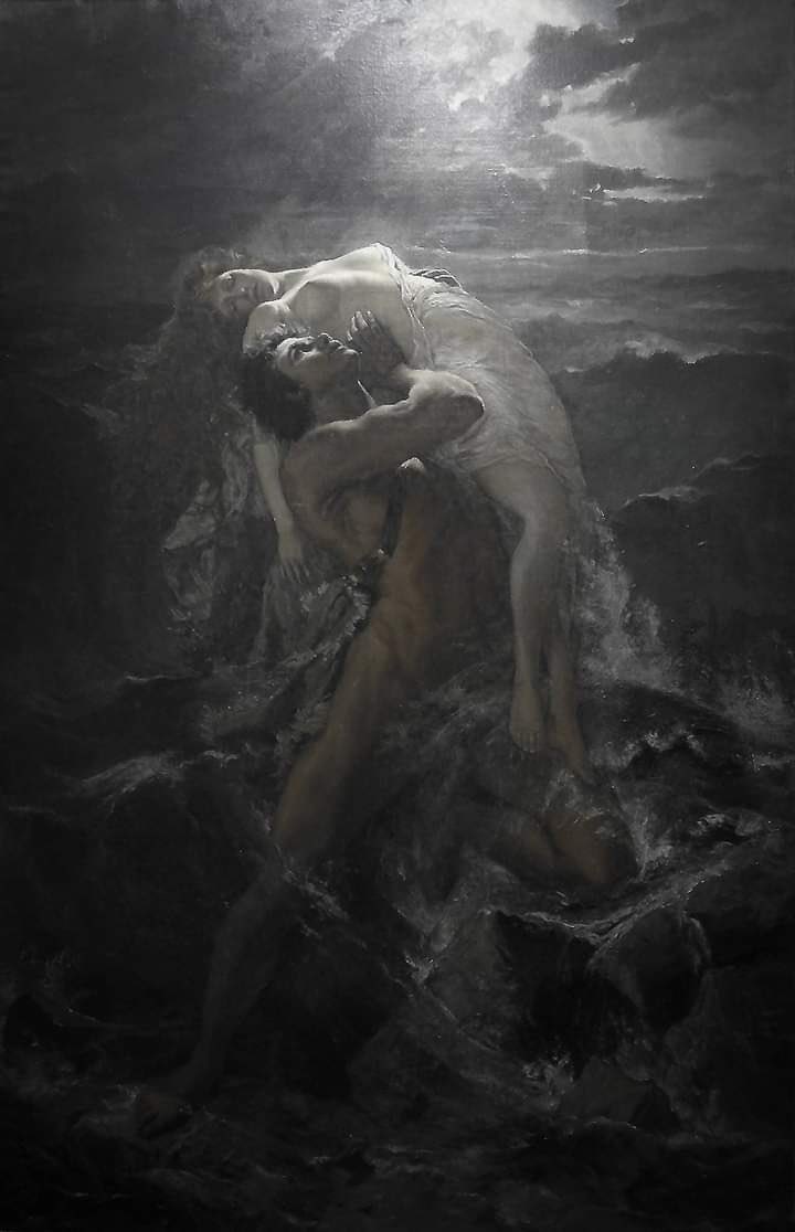 The Flood. Paul Merwart, 1894