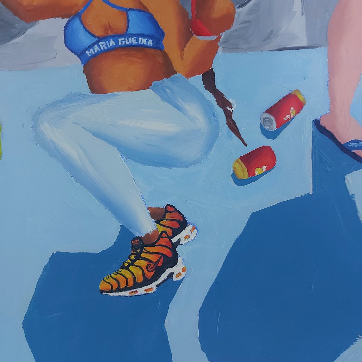 ALBVRTE's tweet image. MGH ZN RJ é um movimento político, artístico, cultural, preto e favelado. Essa pintura foi feita pra capa da música Revoada do meu mano @vitinfxgz, com produção do @chrisbeatszn e participação da @ninadoporte e @xandymc
Agradeço ao @vini_thecreator e @MarcusEdilson pelo convite