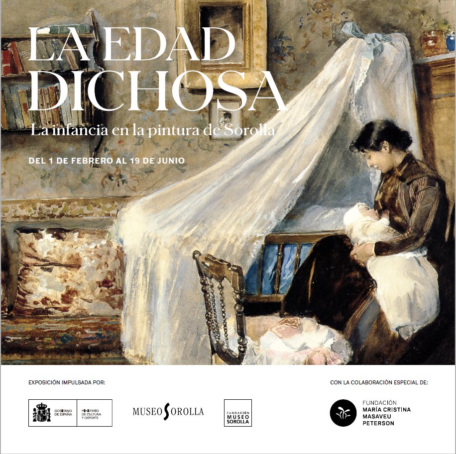 MuseoSorolla's tweet photo. ¿Queréis conocer de antemano la expo la #EdadDichosa?
Hoy a las 20:00 horas #DirectoIG (19:00 GMT), por las comisarias de nuestra exposición "La edad dichosa. La infancia en la pintura de Sorolla", Covadonga Pitarch y Sonia Martínez
A partir del 1 de febrero, en el Museo_Sorolla https://t.co/jkEVZprres