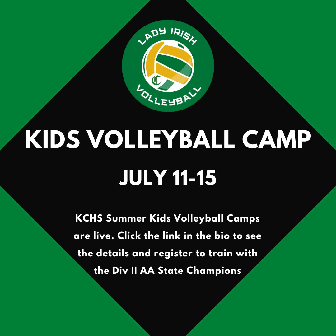 Registration link -kchs.ticketspice.com/volleyball-camp