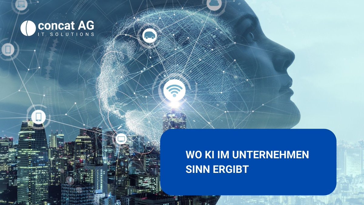 Was haben DeepL, die Bahn und eines der größten spanischen Finanzinstitute gemeinsam? Sie alle verwenden Algorithmen der Künstlichen Intelligenz.
Doch wie identifiziert man die Anwendungsbereiche, die sich durch KI sinnvollerweise optimieren lassen? 

concat.de/pragmatismus-v…