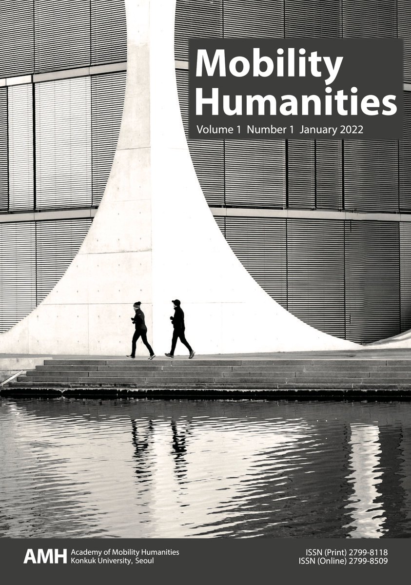 The first issue of the Mobility Humanities journal, published by our partners at AMH (Academy of Mobility Humanities, Konkuk University), and supported by AMHN (Asia Mobility Humanities Network) is now out! 
🧐journal-mobilityhumanities.com/?ckattempt=1
