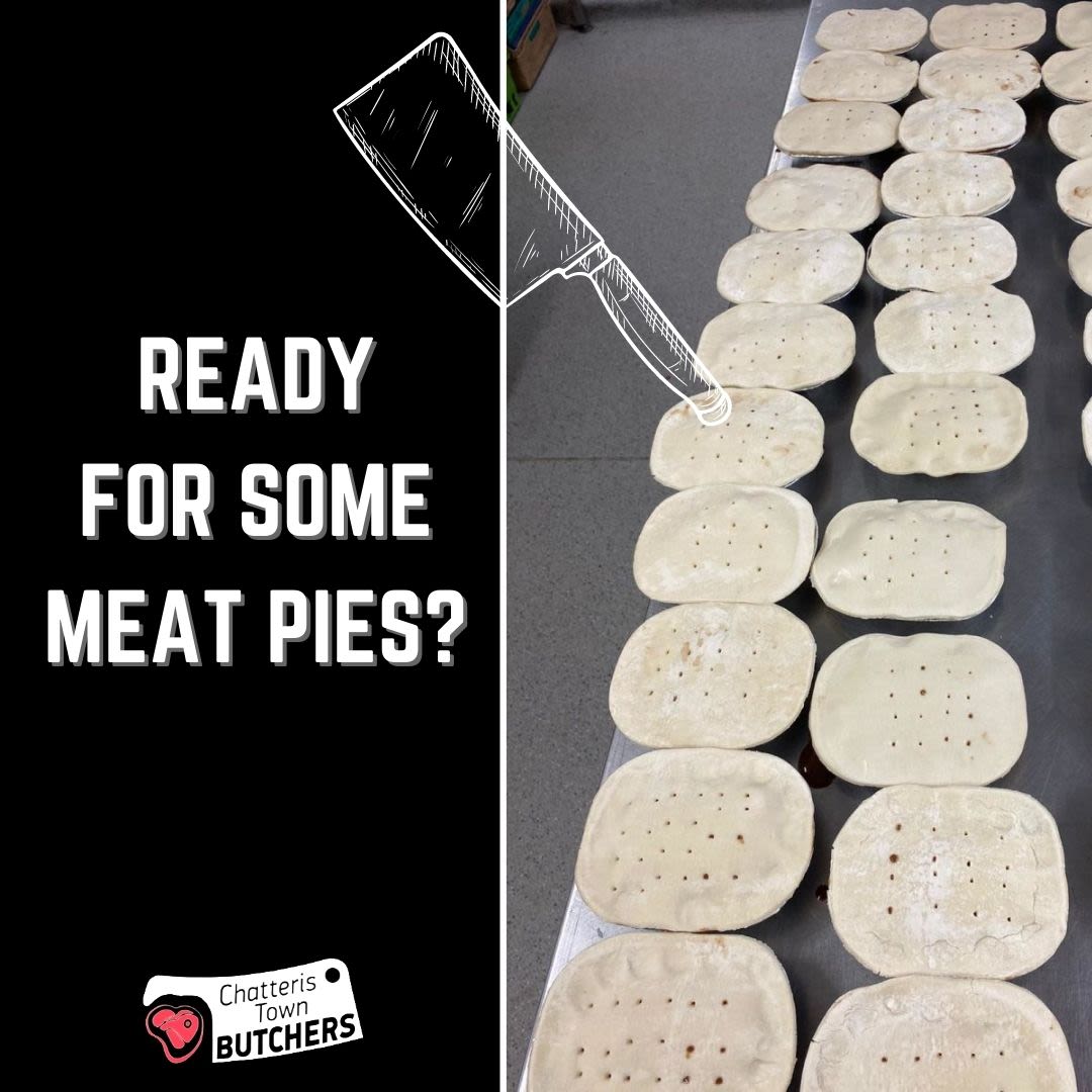 We know you want some meat pies this weekend! Where else would you get the best in town but at Chatteris Town Butchers?! 😍