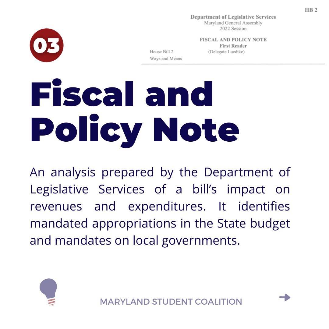MarylandStudent's tweet photo. Take a moment to learn about the common terms used in the MGA 👉#marylandgeneralassembly #mga #marylandstudentcoalition #msc https://t.co/DDNa3Lh0KF