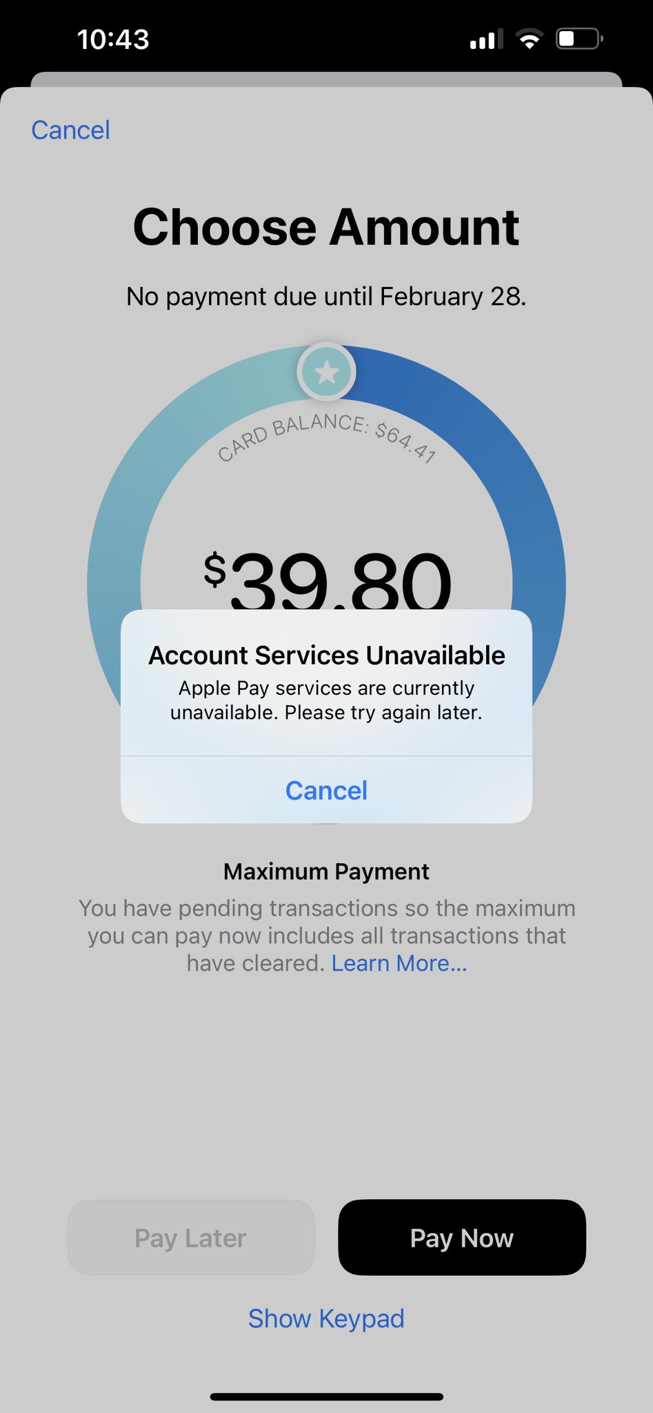 Some iPhone Users Experiencing Issues With Apple Card Payments [Resolved] - MacRumors
