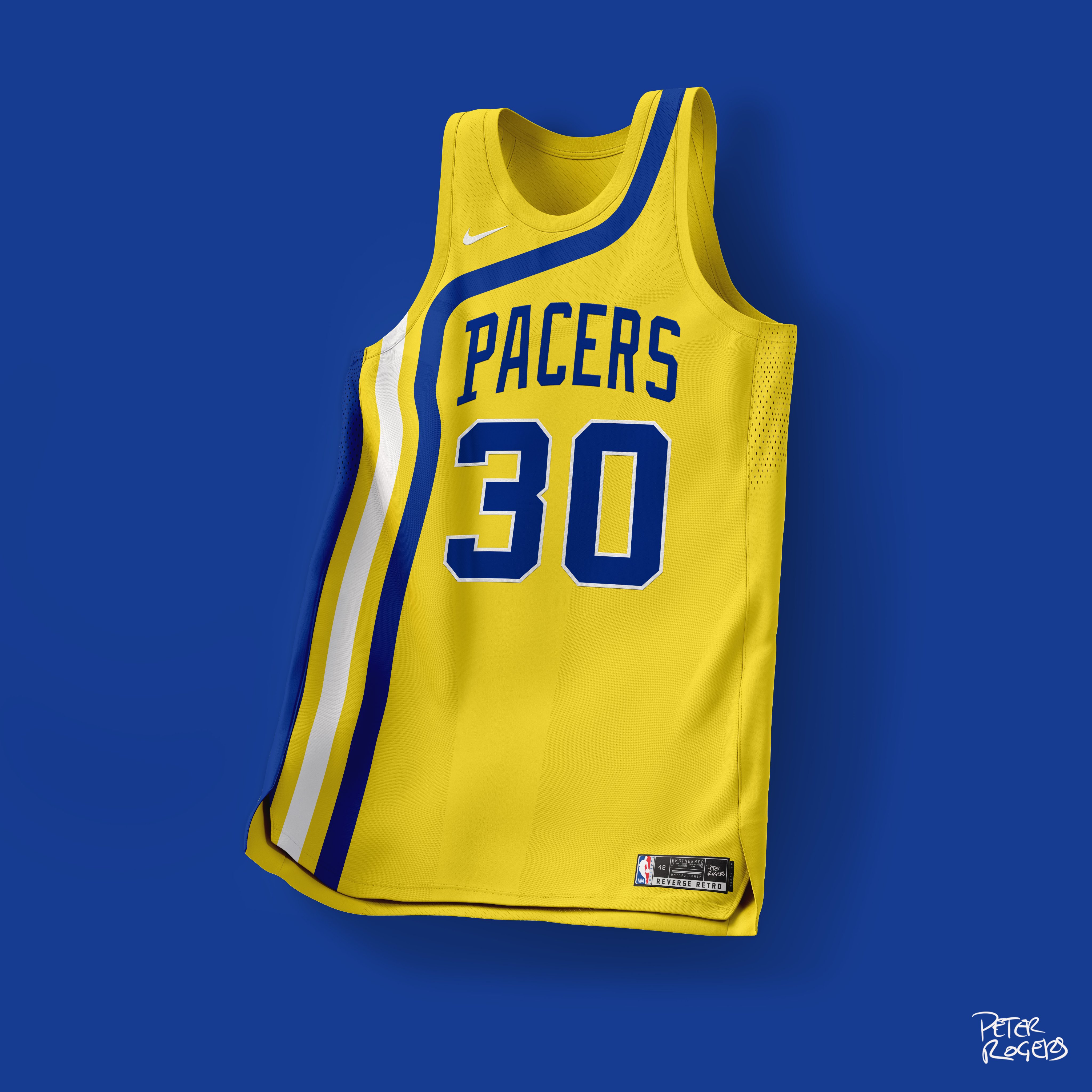 pacers retro jersey