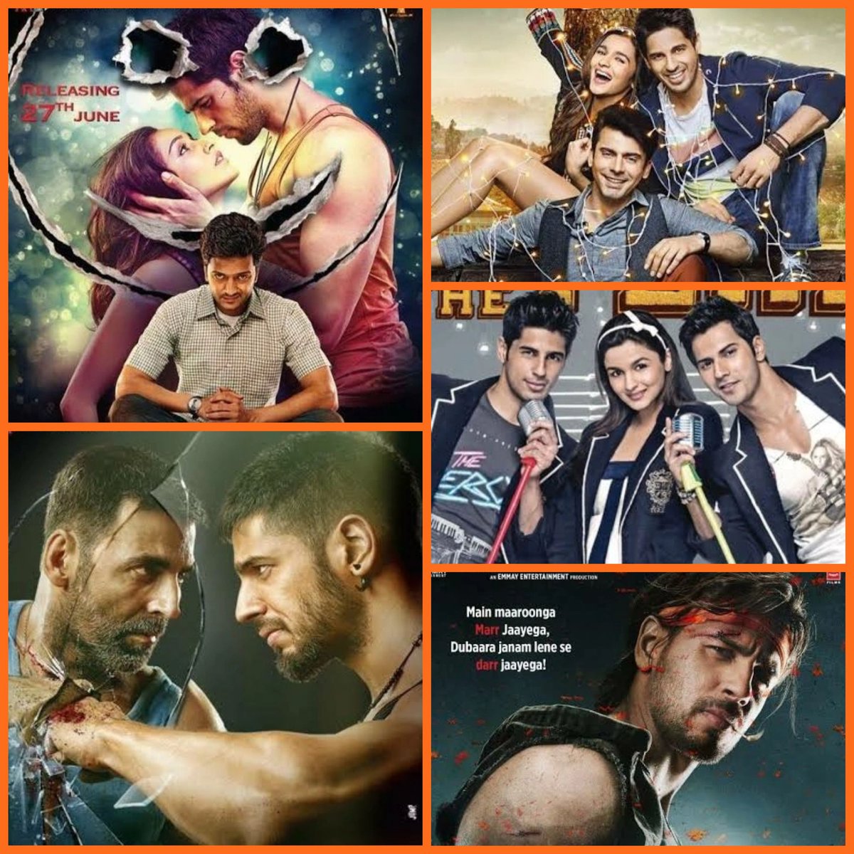 Top 5 Highest Grossing Films of #SidharthMalhotra in India

1)#EkVillian: ₹ 105.62 Cr
2)#Brothers: ₹ 82.47 Cr
3)#KapoorAndSons: ₹ 73.29 Cr
4)#SOTY: ₹ 70 Cr
5)#Marjaavaan: ₹ 47.78 Cr