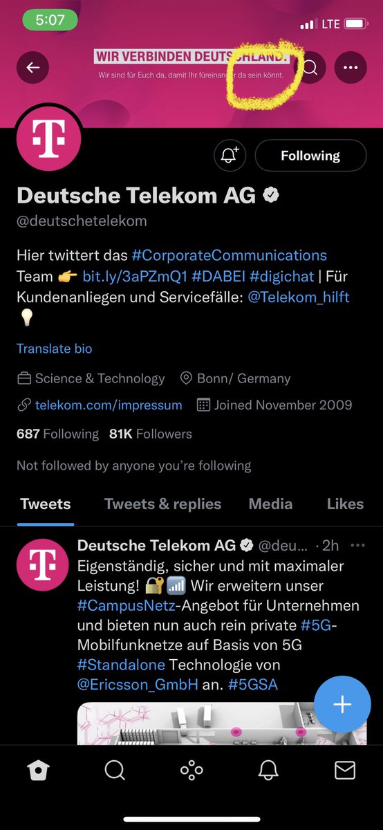 Ben2tall's tweet photo. @deutschetelekom Witzig, wenn man die Funktion deaktiviert hat, kann man euch auch keine „PN“ schicken. https://t.co/nps8SUmIaC