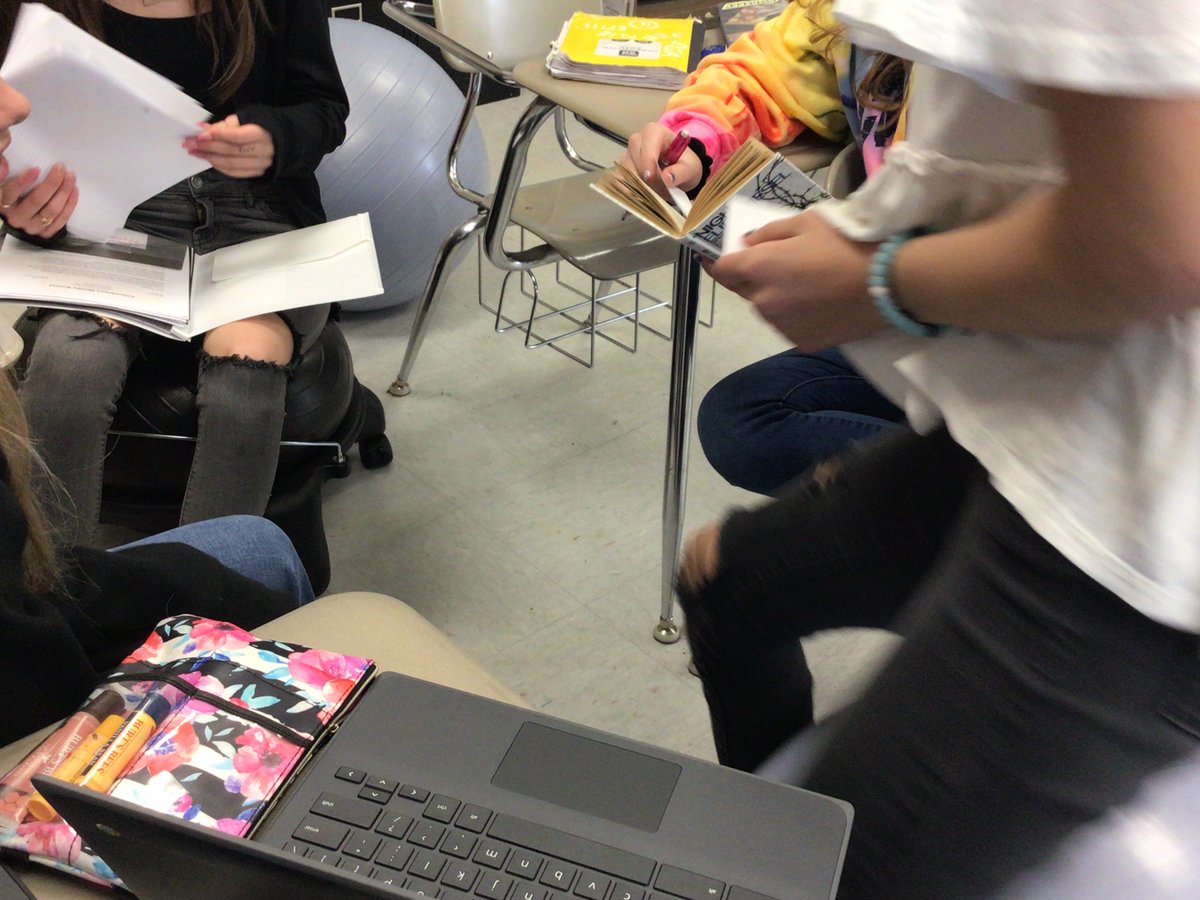 MayfieldGT's tweet photo. Closing Gifted Education Month in 8th grade class with preparation for Thursday's midterm - oral presentations on Night - I have a few kids who love speaking in front of others - and a large mass who are terrified - but part of growing up is overcoming that fear #algem22 https://t.co/A4RyW4Qot5