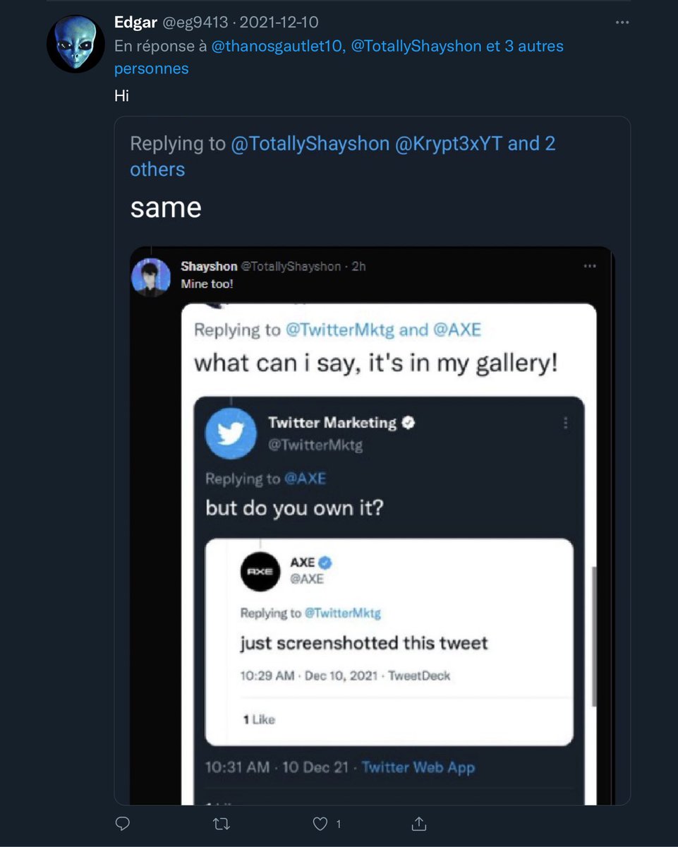 NFTs being right-clicked #RightClickVictim tweet media