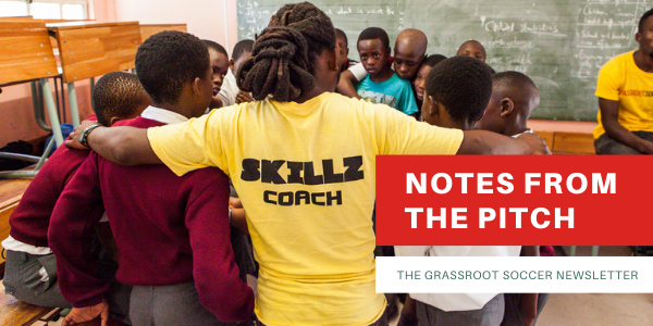 GrassrootSoccer's tweet photo. 2022 is a big one for Grassroot Soccer — it’s our 20th anniversary year!
In the January edition of "Notes from the Pitch," the GRS newsletter, we share some things #TeamGRS is looking forward to this year: https://t.co/SjsBqjFnSe https://t.co/oMTLiu7WVJ