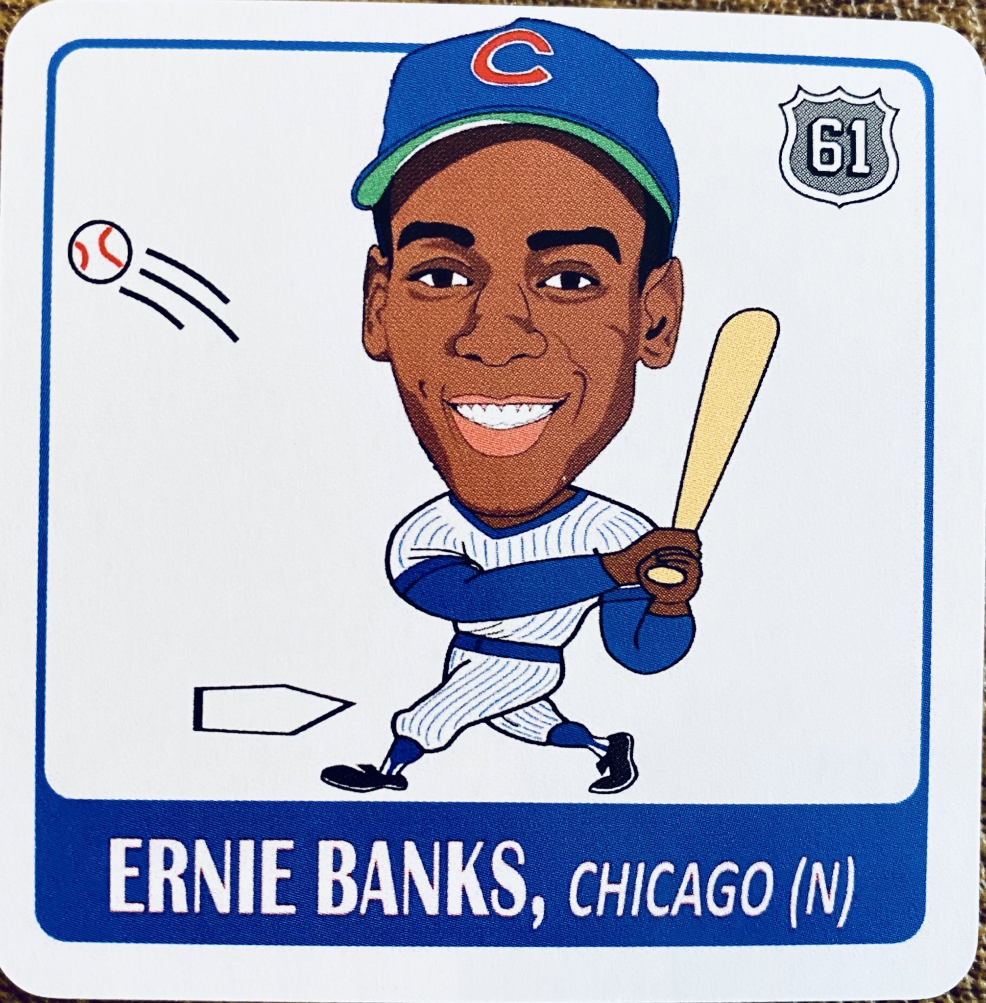 Happy birthday to Mr. Cub, Ernie Banks! 