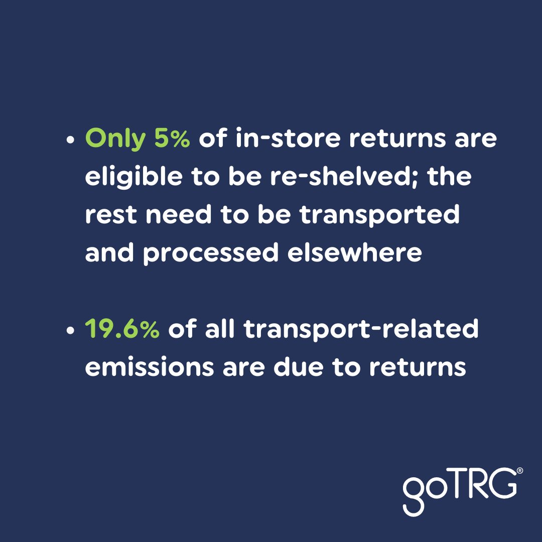 letsgotrg's tweet image. And we are solving that problem for retailers, manufacturers, and the planet 🌎 through a suite of returns 🔄 management solutions. 

Learn how #goTRG can help your business drive financial recoveries and optimize #sustainability 👉🏼 bit.ly/3o86lLN #reverselogistics