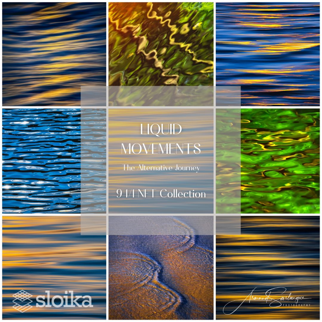 ArmandSarlangue's tweet image. Hey frens! Today is the day!

“Liquid Movements” 
The Alternative Journey 
is now available on @sloikaxyz 

9 1/1 NFT - 0.25 each

sloika.xyz/metaphoricland…

Here I explain my approach on the series. I’ll also link the roadmap and my story 👉 Thread

Thanks for reading / sharing 🙏