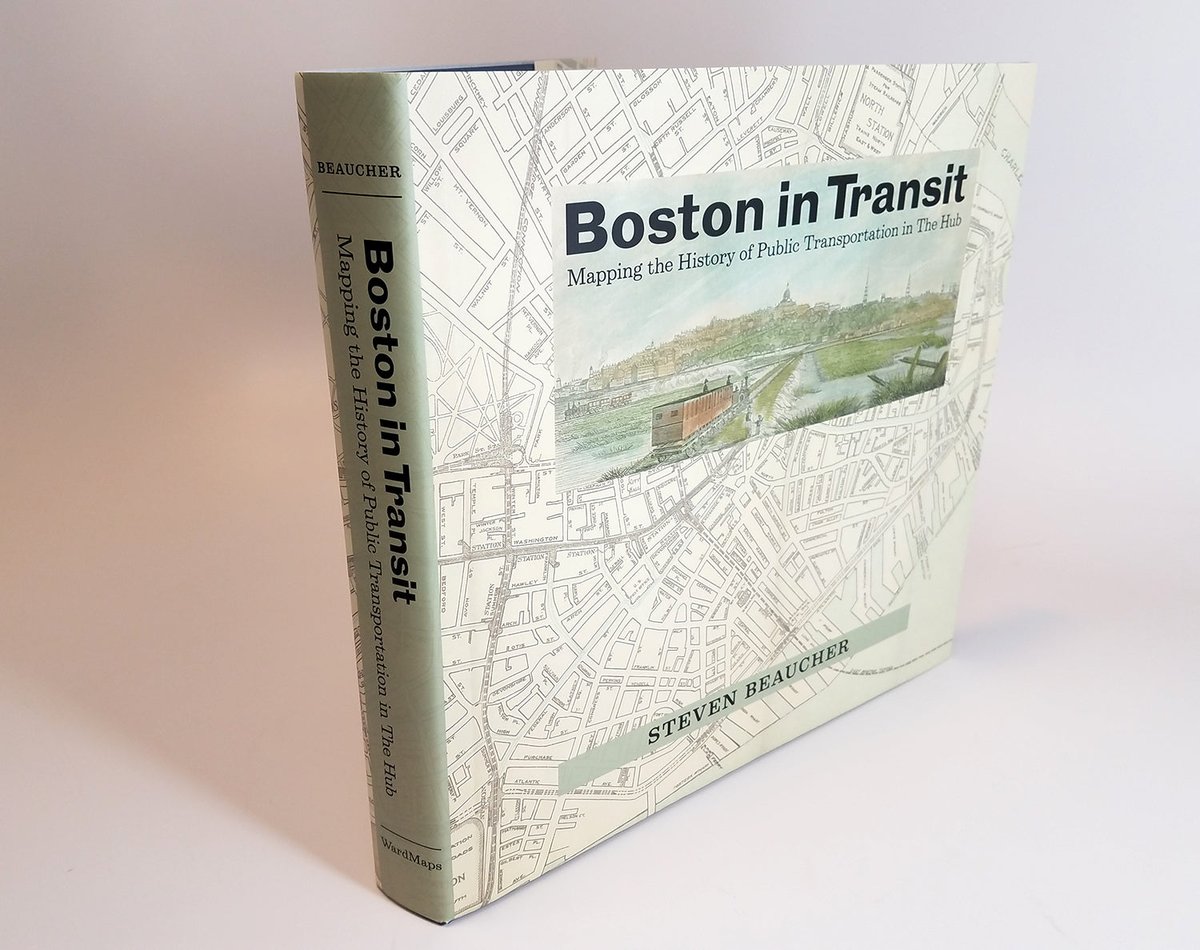 WardMaps's tweet image. February 3rd at 7 pm transit historian and local author Steven Beaucher discusses his recent book, Boston in Transit. Event is free and open to public, but email specialevents@nabbonline.org to register by February 1st. A Zoom link will be emailed to you on February 3rd.
