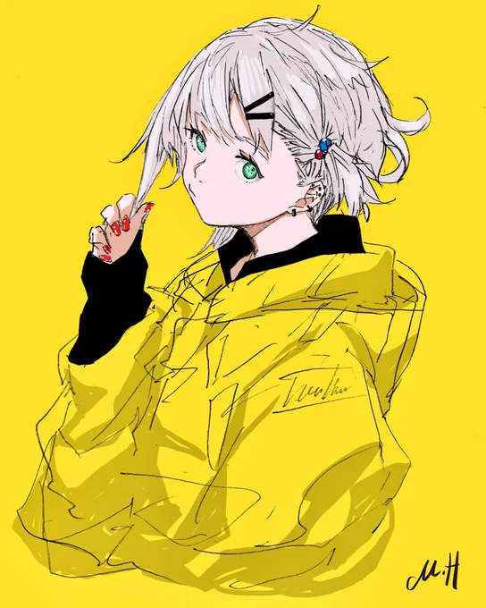 #今月描いた絵を晒そう 
