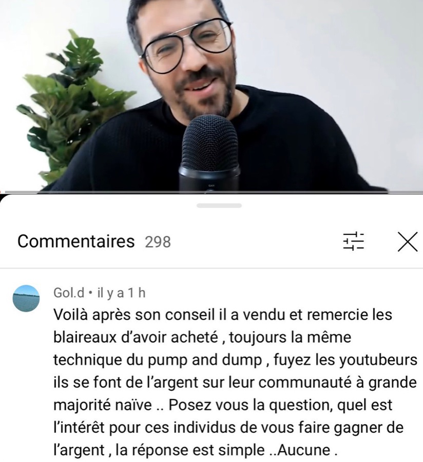 MathieuMouli's tweet photo. @GoodValueCrypto Alerte au scammer Hiroshi Crypto aussi il crée des shitcoin et dump ses abos il a 13k sur Youtube faut l'arretter https://t.co/yy2GDyxj8h