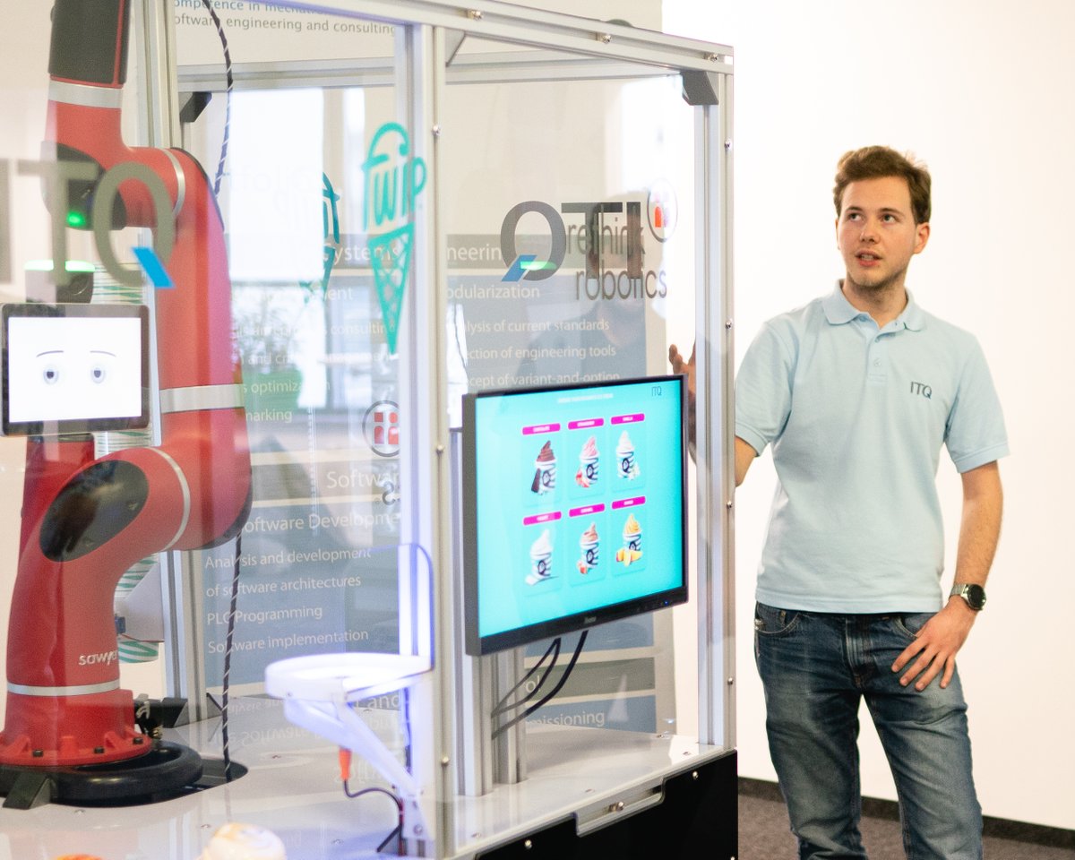 The person behind our new Fwip Ice Demonstrator 

Leon is currently doing his Bachelor of Engineering at the Hochschule München. He took the project as a chance to expand his practical experience in Development and Project Management 

<a href="/fwipclub/">fwipclub</a> <a href="/RethinkRobotsDE/">Rethink Robotics DE</a>
